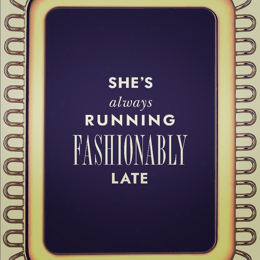 Meet your Posher, Fashionably Late.